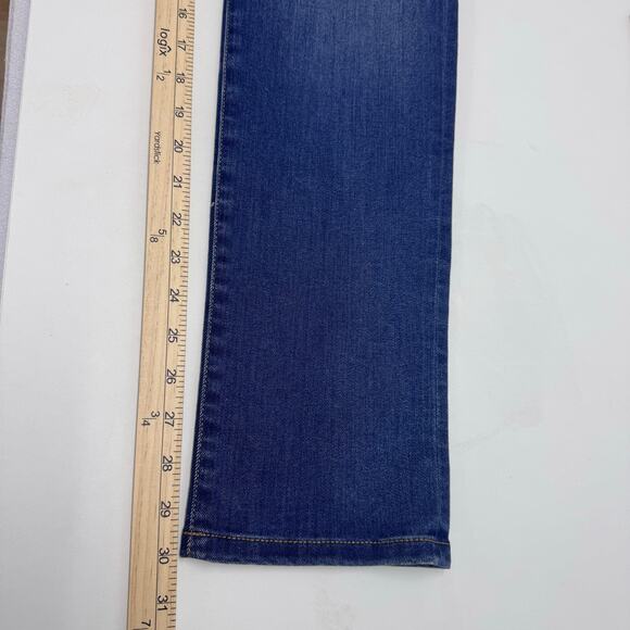 NWT Chaps Womens' Daniella Slim Leg Slimming Fit Denim Jeans Blue sz 12 Casual - Picture 4 of 9